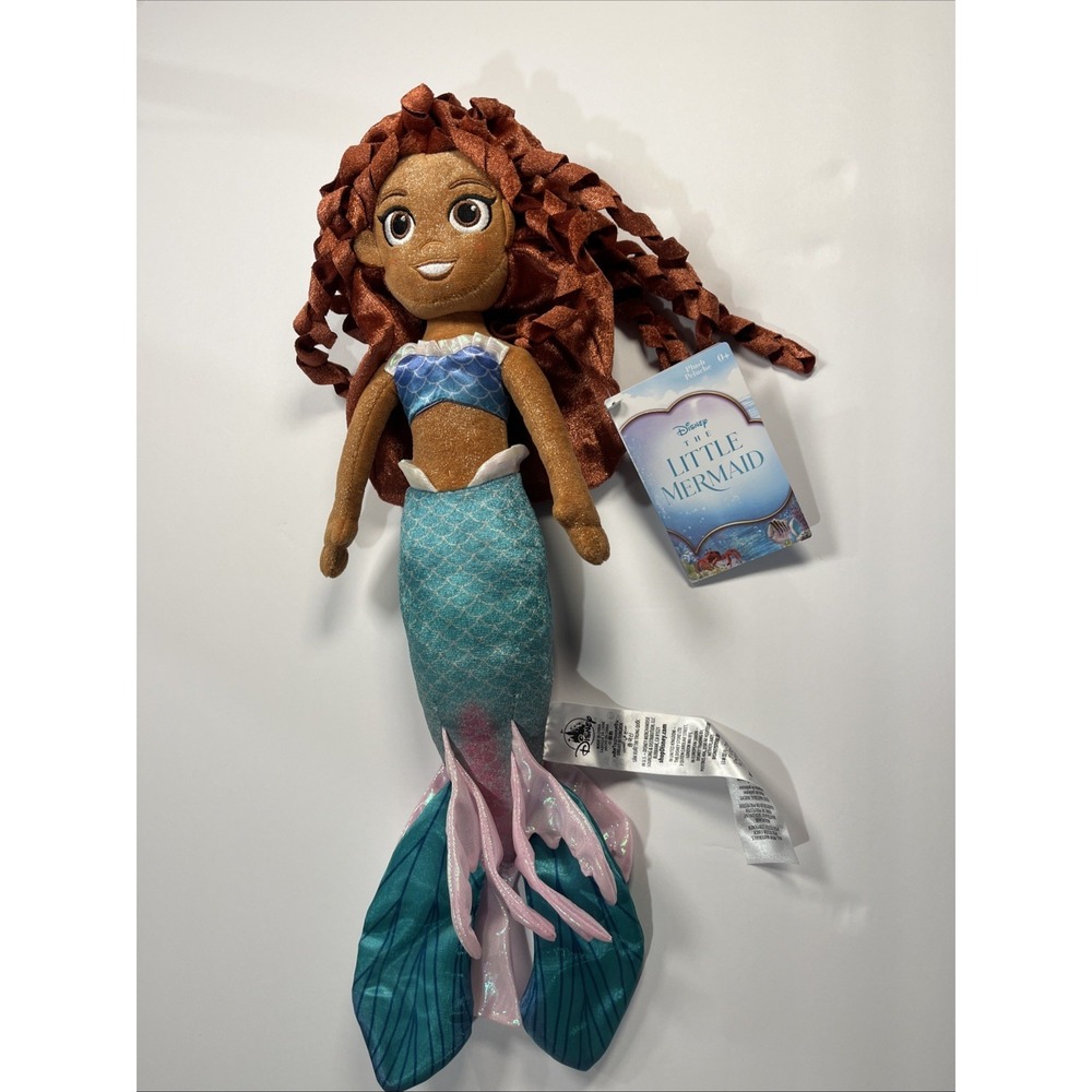 Disney Live Action‎ the Little Mermaid 18" Stuffed Plush Doll NWT